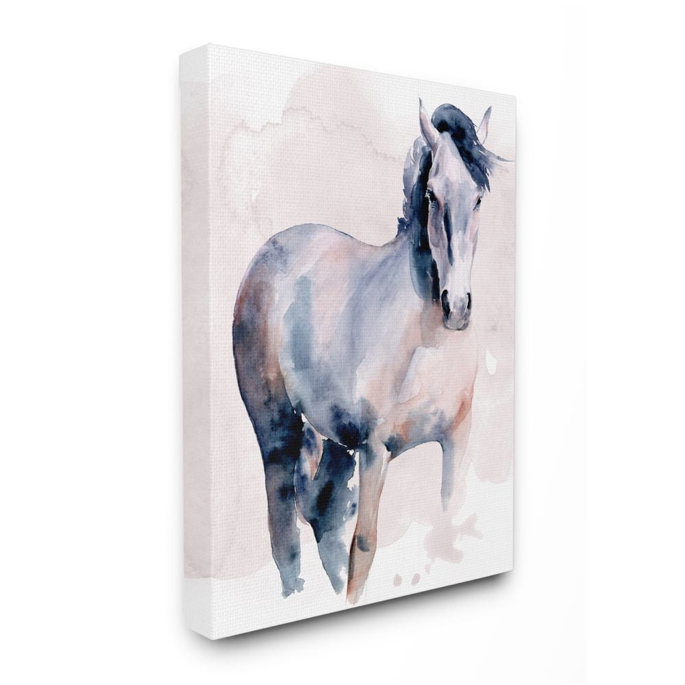 Stupell Industries Americana Horse Figure Southwestern Watercolor Designed by Jennifer Paxton Parker