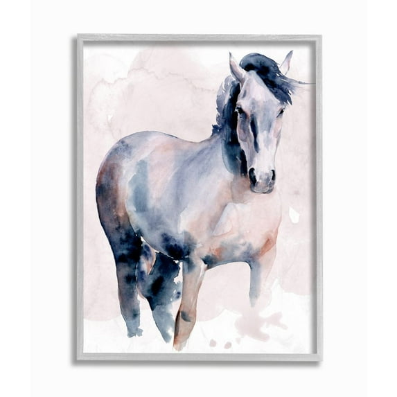 Stupell Industries Americana Horse Figure Southwestern Watercolor Designed by Jennifer Paxton Parker
