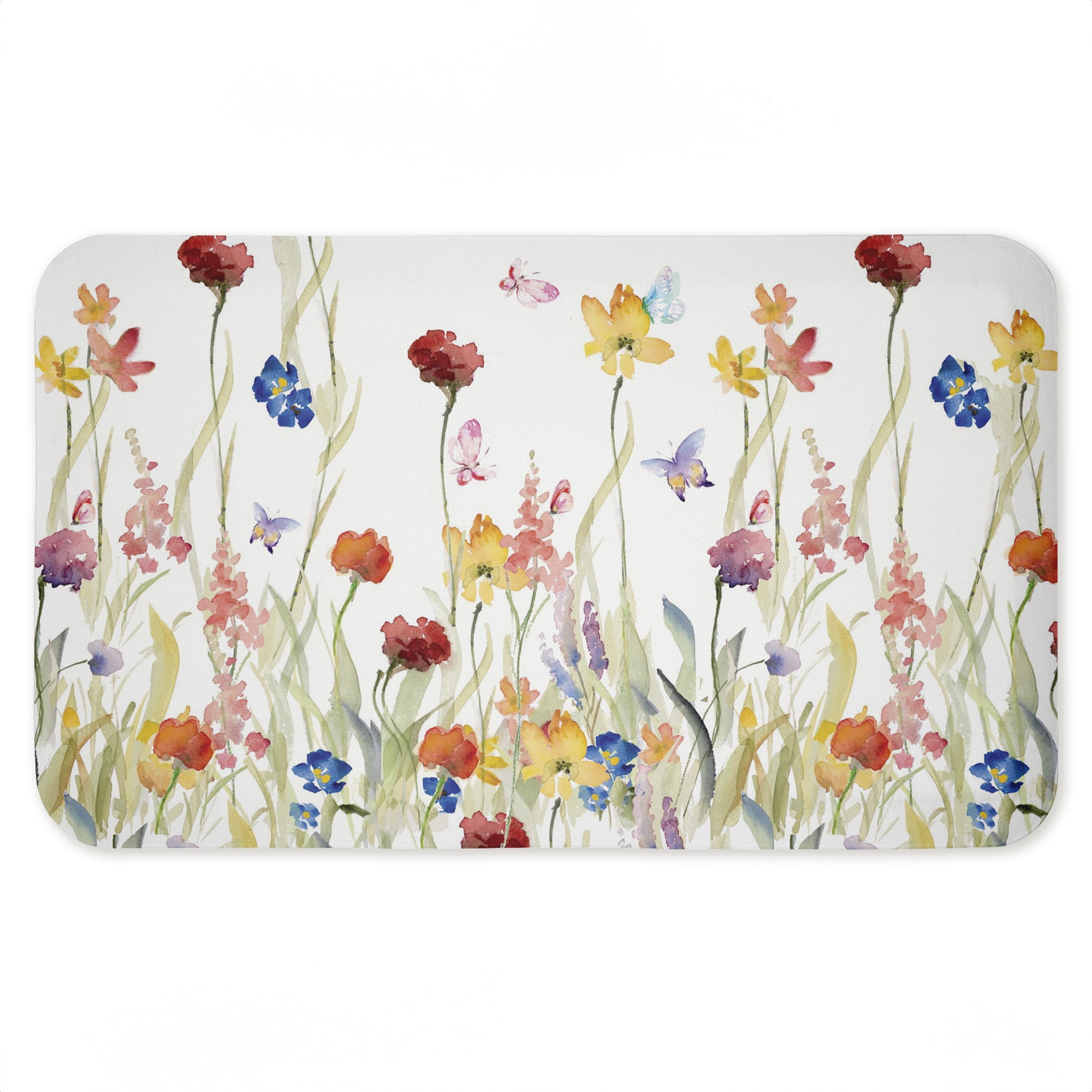 Stupell Industries Amongst The Flowers Printed Anti-Fatigue Floor Mat, design by Lanie Loreth