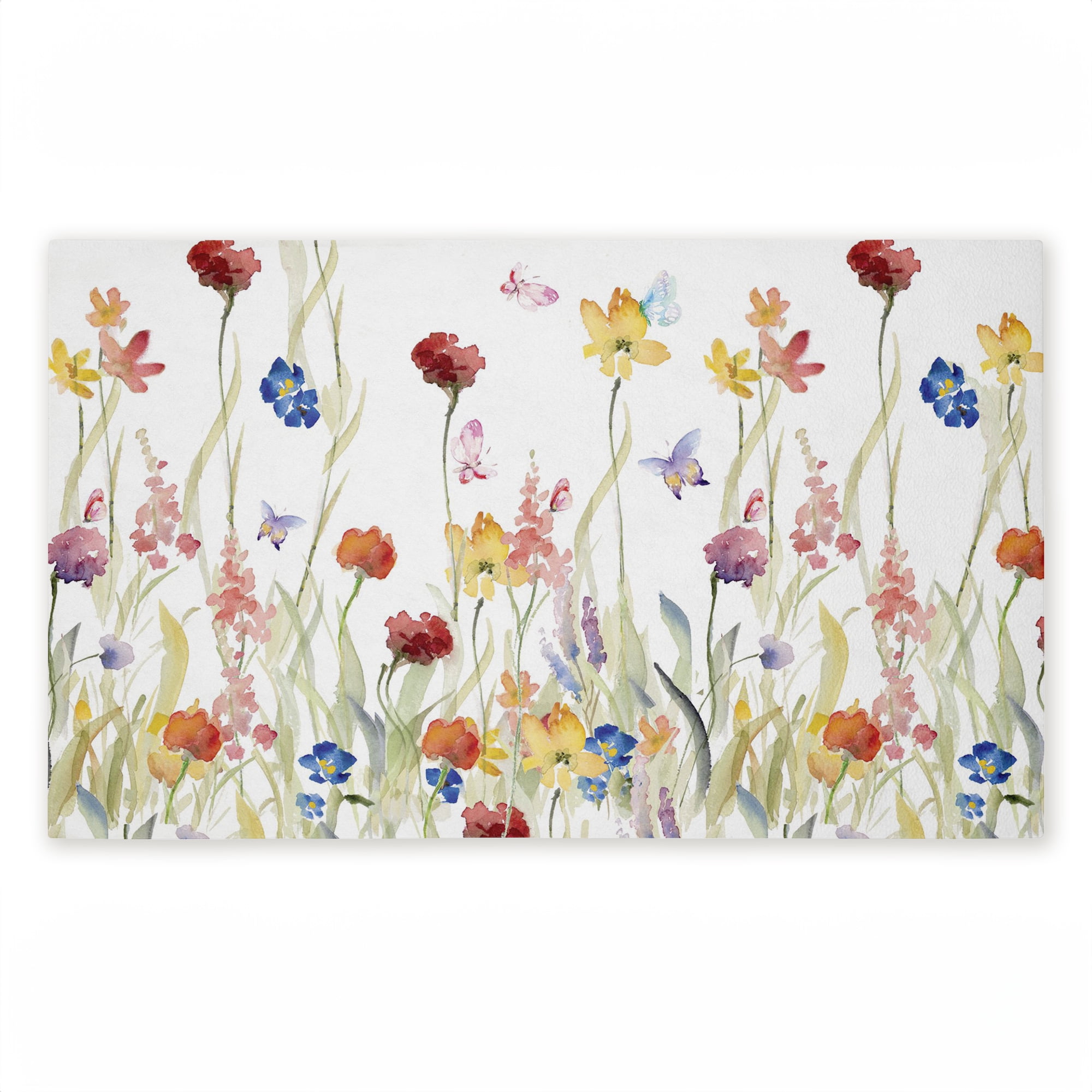 Stupell Industries Amongst The Flowers Printed Outdoor Door Floor Mat, design by Lanie Loreth