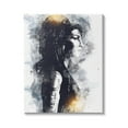 thumbnail image 1 of Stupell Industries Amy Winehouse Modern Abstract Pattern Portrait Famous Figure, 36 x 48, Design by Birch&Ink, 1 of 7