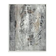 thumbnail image 1 of Stupell Industries Ancient Brush Stroke Abstract Black Brown Grey Wall Plaque, 10 x 15, Design by Joyce Combs, 1 of 6