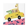 thumbnail image 1 of Stupell Industries Animals in NYC Taxi Animals & Insects Painting Gallery Wrapped Canvas Print Wall Art, 36 x 36, 1 of 8