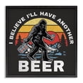 thumbnail image 1 of Stupell Industries Another Beer Monster Novelty Painting Black Framed Art Print Wall Art, 12 x 12, 1 of 10