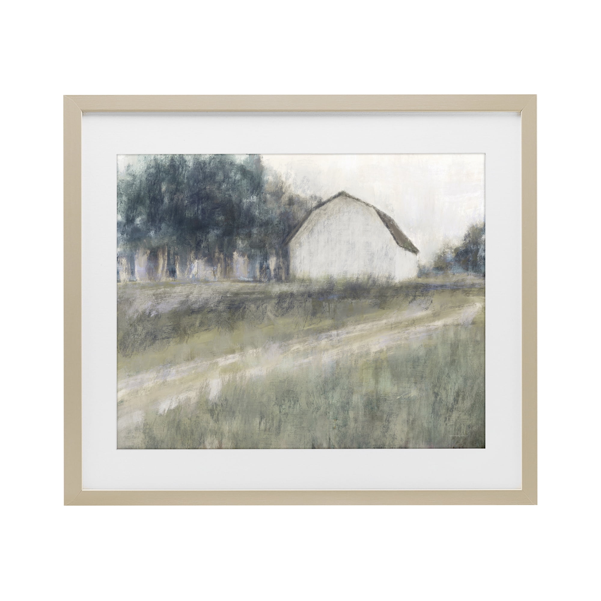Stupell Industries Another Path Abstraction Birch Framed Print Under Glass, design by Kamdon Kreations