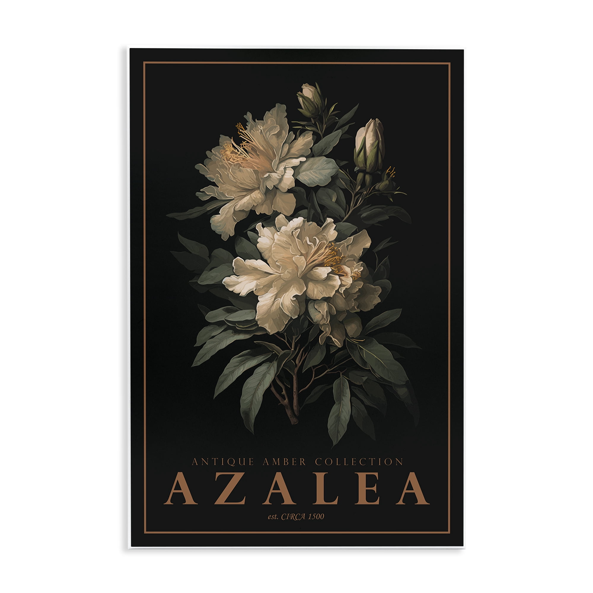 Stupell Industries Antique Azalea Light Wall Plaque Art, design by Chris Giampietro