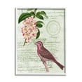 thumbnail image 1 of Stupell Industries Antique Bird House Patent Vintage Tree Florals Rosy-Finch, 24 x 30, Design by Daphne Polselli, 1 of 7