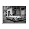 thumbnail image 1 of Stupell Industries Antique Car in City Transportation Photography White Framed Art Print Wall Art, 14 x 11, 1 of 8