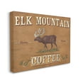 thumbnail image 1 of Stupell Industries Antique Elk Mountain Coffee Kitchen Sign Rustic Animal Food & Beverage Painting Gallery Wrapped Canvas Print Wall Art, 24 x 30, 1 of 6