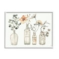 thumbnail image 1 of Stupell Industries Antique Floral Bouquets Flowers Glass Jar Painting, 16 x 20,Design by Lisa Audit, 1 of 8