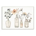 thumbnail image 1 of Stupell Industries Antique Floral Bouquets Flowers Glass Jar Painting Unframed Art Print Wall Art, 10x15, by Lisa Audit, 1 of 6