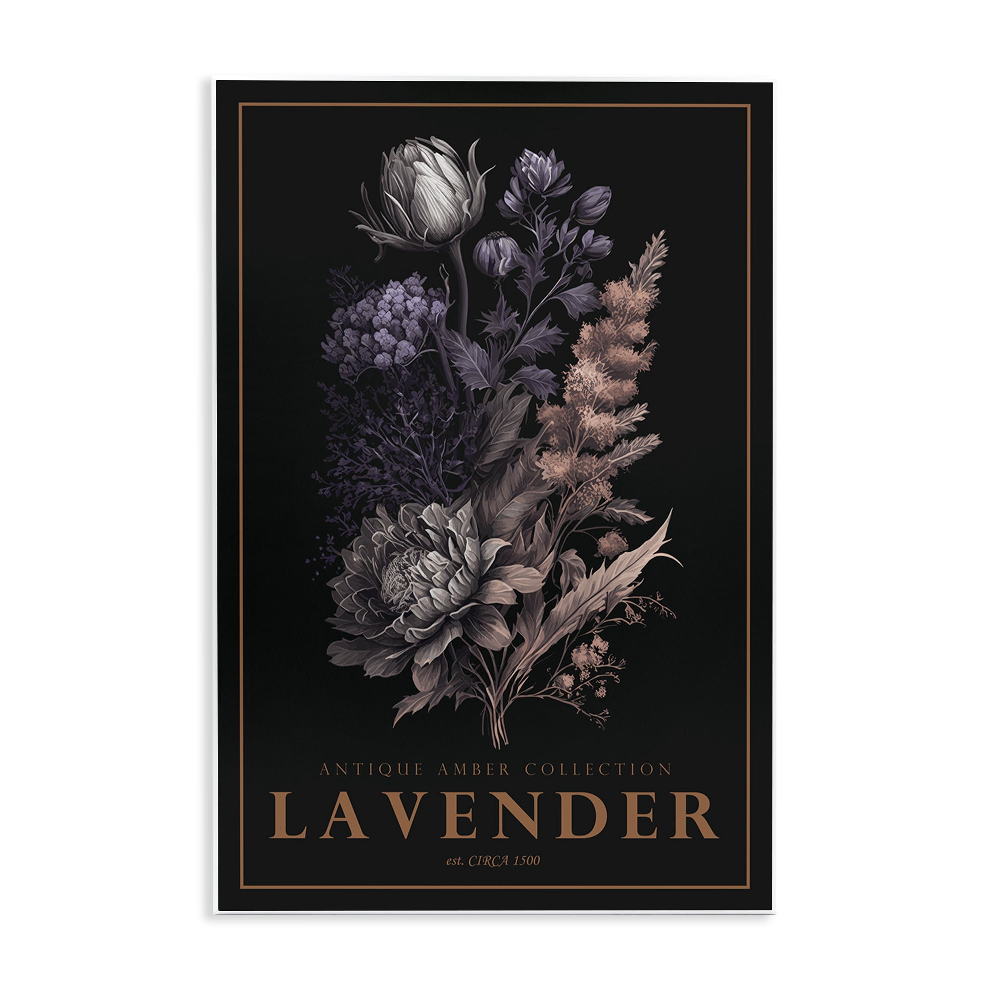 Stupell Industries Antique Lavender Light Wall Plaque Art, design by Chris Giampietro
