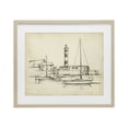 thumbnail image 1 of Stupell Industries Antique Lighthouse Study Birch Framed Print Under Glass design by Ethan Harper, 13 x 16, 1 of 10