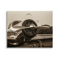 thumbnail image 1 of Stupell Industries Antique Style Airplane Aircraft Propeller Photography Landscape Canvas Wall Art, 20 x 16, Design by John Slemp, 1 of 7
