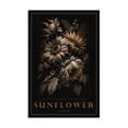 thumbnail image 1 of Stupell Industries Glam Antique Sunflower Light Canvas Art, 16 x 24, by Chris Giampietro, 1 of 8