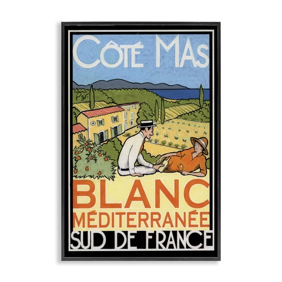 Stupell Industries Antique White Wine Poster Quotes and Sayings Painting Black Framed Art Print Wall Art, 16 x 24