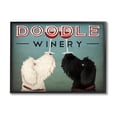 thumbnail image 1 of Stupell Industries Antique Winery Dogs Sign Graphic Art Black Framed Art Print Wall Art, Design by Ryan Fowler, 1 of 8