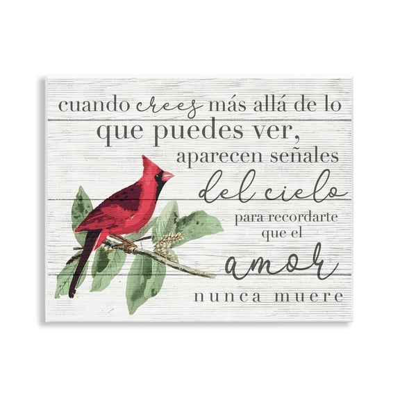 Stupell Industries Aparecen Señales del Cielo Inspirational Quotes & Sayings Painting Unframed Art Print Wall Art, 14 x 11