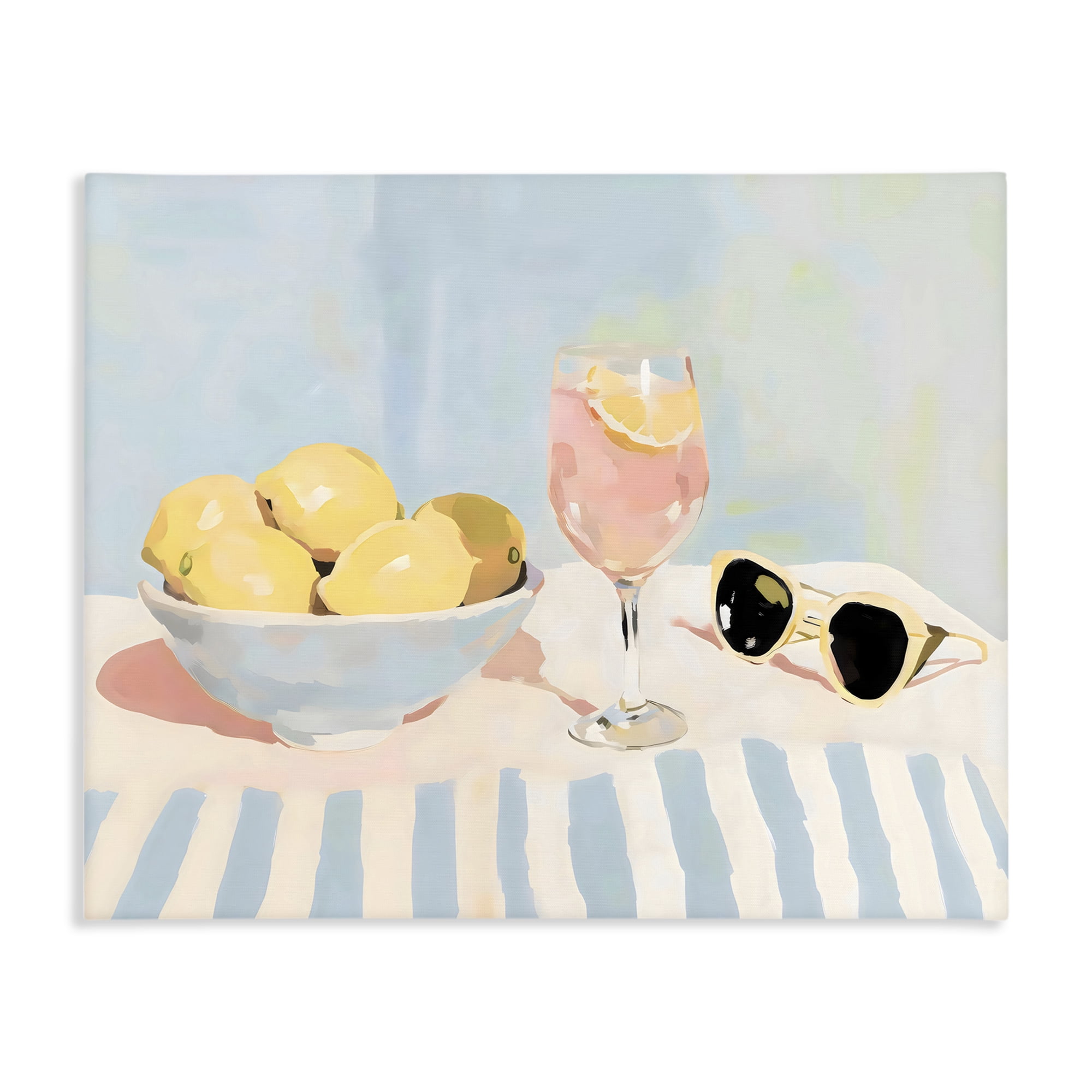 Stupell Industries Aperol & Summer Lemons Canvas Wall Art, design by Sisi and Seb