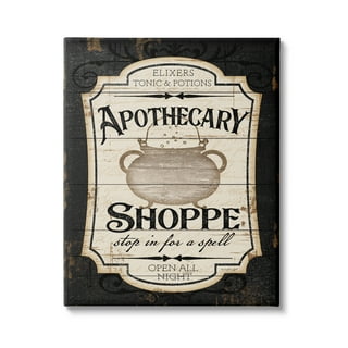 Apothecary Halloween Decor