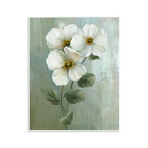 Stupell Industries Apple Blossom Sprigs Plants & Flowers Painting Unframed Art Print Wall Art, 11 x 14