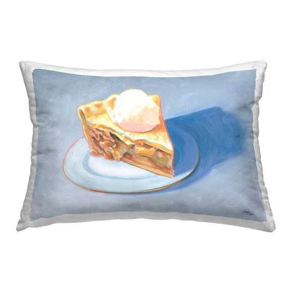Stupell Industries Apple Pie Still Life Decorative Printed Throw Pillow Design by Wild Apple.