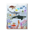 thumbnail image 1 of Stupell Industries Aquatic Animals Underwater Animals & Insects Painting Gallery Wrapped Canvas Art Print Wall Art, 36 x 48, 1 of 8