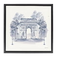 thumbnail image 1 of Stupell Industries Victorian Arc de Triomphe Sketch Black Floating Frame Canvas Art, 18 x 18, by Yvette St. Amant, 1 of 8