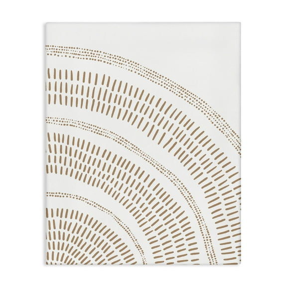 Stupell Industries Arched Boho Pattern Abstract Painting Gallery Wrapped Canvas Art Print Wall Art, 16 x 20