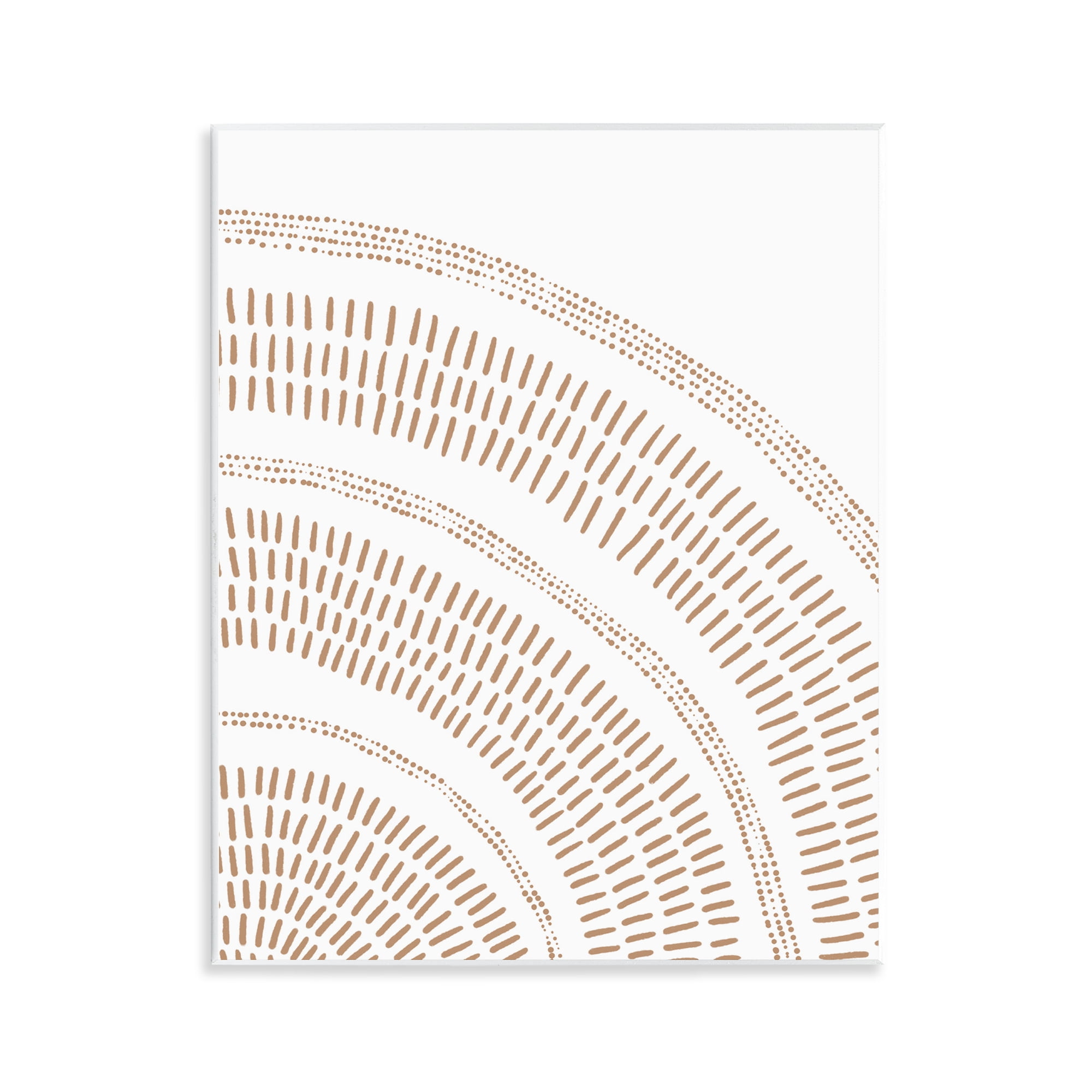 Stupell Industries Arched Boho Pattern Abstract Painting Unframed Art Print Wall Art, 11 x 14