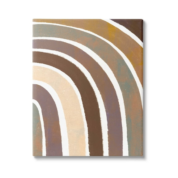 Stupell Industries Arched Dreamy Desert Tones Graphic Art Gallery Wrapped Canvas Print Wall Art, Design by Loni Harris