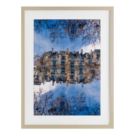 Stupell Industries Architecture Reflections Surrealism Birch Framed Print Under Glass design by Robin Vandenabeele, 23 x 17