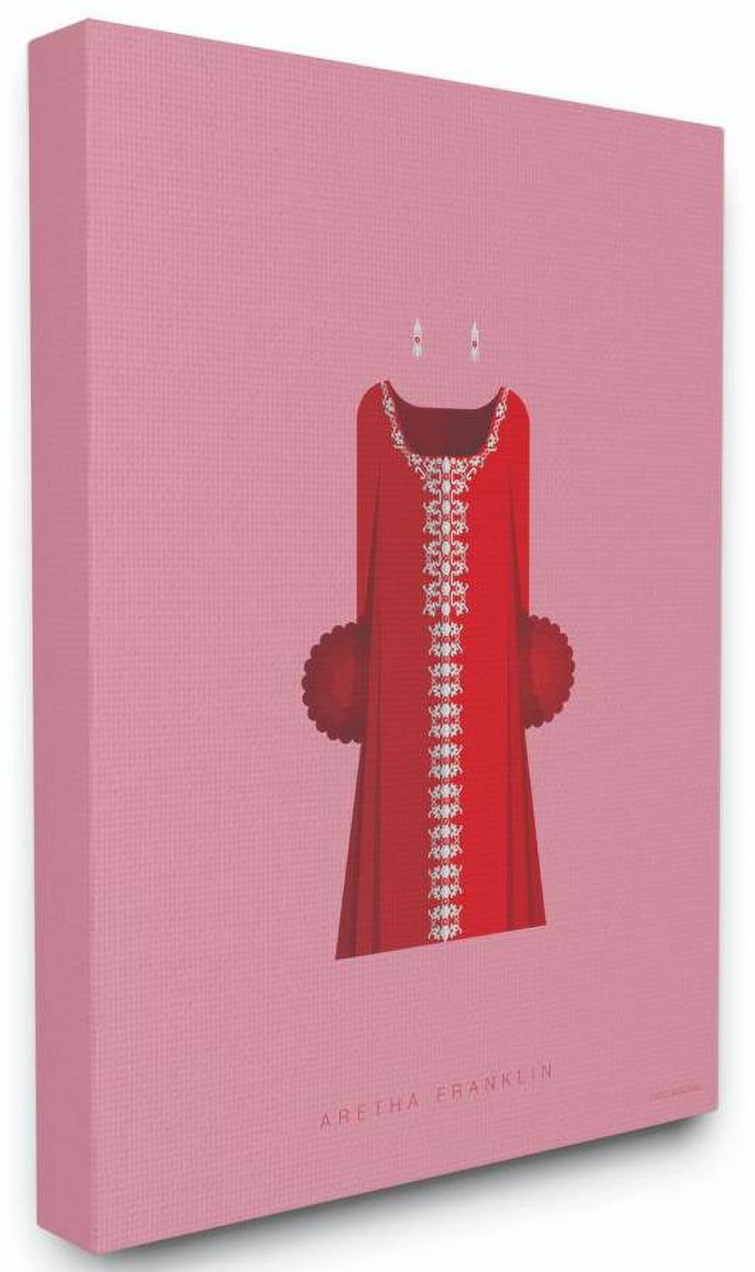 Stupell Industries Aretha Franklin Famous People Characters Fashion Design Canvas Wall Art by Fred Birchal