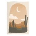 thumbnail image 1 of Stupell Industries Arid Desert Cactus Under Night Sky Graphic Art Unframed Art Print Wall Art, Design by Janelle Penner, 1 of 6