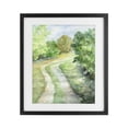 thumbnail image 1 of Stupell Industries Farmhouse Around The Bend Black Framed Print Under Glass, 17 x 21, by Lanie Loreth, 1 of 8