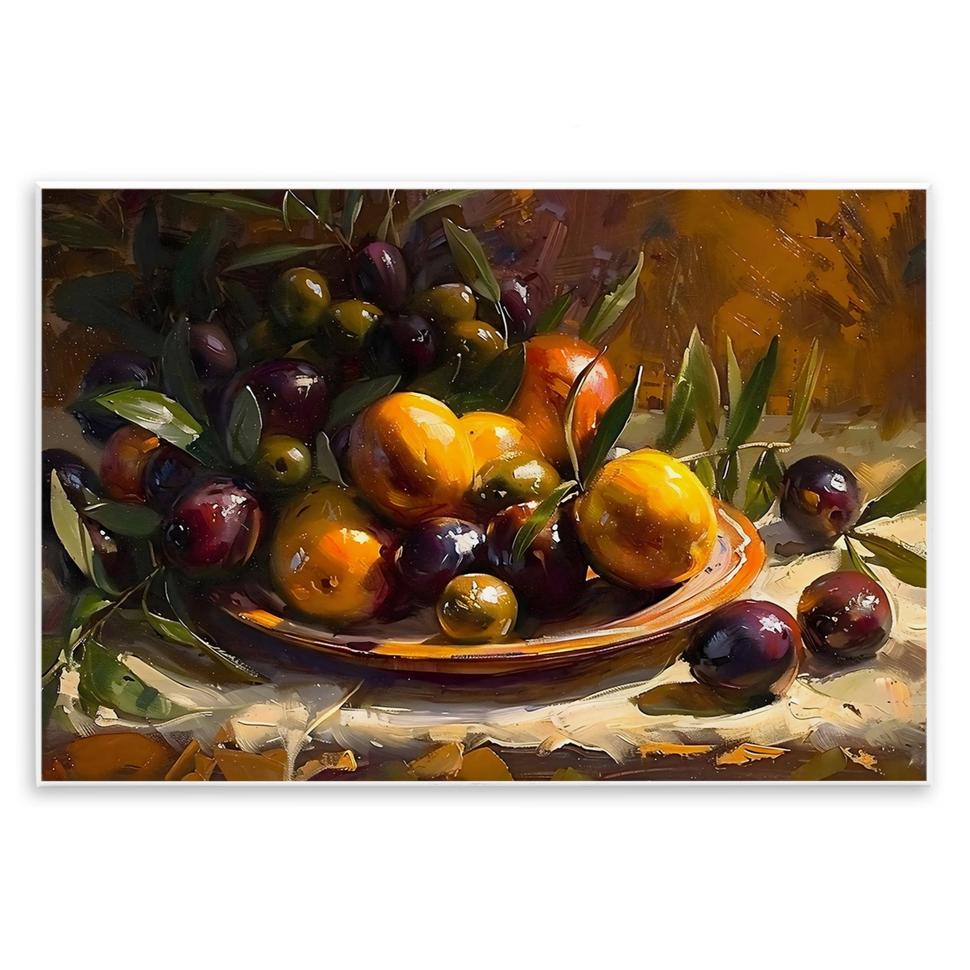Stupell Industries Array of Olives & Citrus Wall Plaque Art, design by Creative Studio
