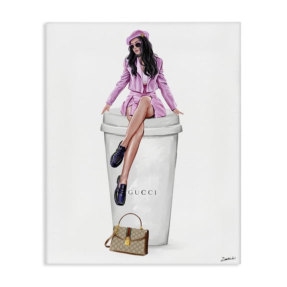 Stupell Industries Art Deco Canvas Art, 24 x 30, by Ziwei Li