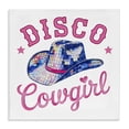 thumbnail image 1 of Stupell Industries Art Deco Disco Cowgirl & Hat Canvas Art, 30 x 30, by Amanda Greenwood, 1 of 7