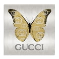 thumbnail image 1 of Stupell Industries Art Deco Glam Brand Butterfly Canvas Art, 17 x 17, by Madeline Blake, 1 of 8