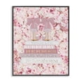 thumbnail image 1 of Stupell Industries Art Deco Pink Heel Bookstack over Roses Black Framed Giclee Art, 11 x 14, by Amanda Greenwood, 1 of 7