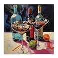 thumbnail image 1 of Stupell Industries Glam Artsy Cocktails of Every Sip Canvas Art, 17 x 17, by Lazar Studio, 1 of 8