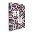 thumbnail image 1 of Stupell Industries As If Text over Pink Leopard Animal Print Canvas Wall Art by Daphne Polselli, 1 of 6