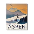 thumbnail image 1 of Stupell Industries Aspen Snow Slopes Mountain Graphic Art Gallery Wrapped Canvas Print Wall Art, Design by Ziwei Li, 1 of 7