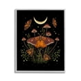 thumbnail image 1 of Stupell Industries Astral Moth & Moon Animals & Insects Painting Gray Framed Art Print Wall Art, 11 x 14, 1 of 9