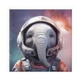thumbnail image 1 of Stupell Industries Astronaut Elephant Portrait Animals & Insects Painting Gallery Wrapped Canvas Art Print Wall Art, 30 x 30, 1 of 8