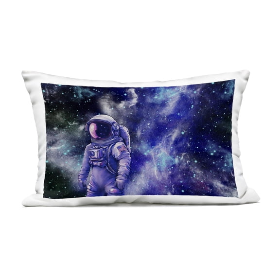 Stupell Industries Astronaut Lost in Space Design by Jesse Keith Outdoor Printed Pillow