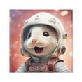 thumbnail image 1 of Stupell Industries Astronaut Mouse Portrait Animals & Insects Painting Gallery Wrapped Canvas Art Print Wall Art, 36 x 36, 1 of 8