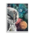 thumbnail image 1 of Stupell Industries Astronaut & Outer Space Novelty Painting White Framed Art Print Wall Art, 24 x 30, 1 of 9