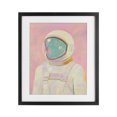 thumbnail image 1 of Stupell Industries Modern Astronaut Portrait in Pink Dream Black Framed Print Under Glass, 13 x 16, by The Prints Vibe, 1 of 8