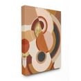 thumbnail image 1 of Stupell Industries Asymmetric Abstract Circles Pink Brown Design Design by Grace Popp, 24" x 30", 1 of 1